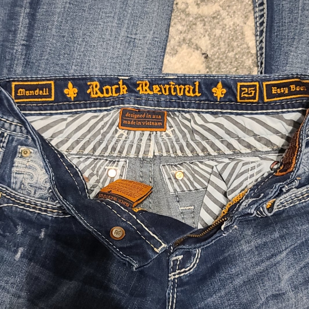 Rock Revival~Mandell~Easy Boot~Size 25